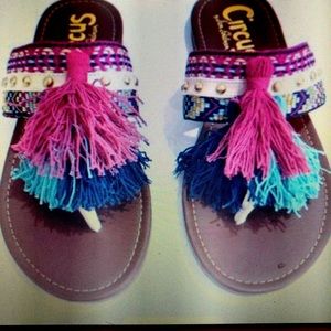 New Sam Edelman Circus Thong Toe Brice Sandel